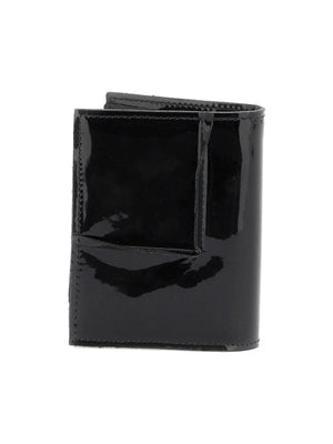 Bifold Patent Leather Wallet In COMME DES GARCONS WALLET JOHN JULIA.