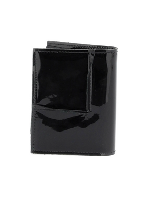 Bifold Patent Leather Wallet In COMME DES GARCONS WALLET JOHN JULIA.