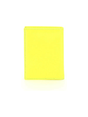 Fluo Leather Bifold Wallet COMME DES GARCONS WALLET JOHN JULIA.