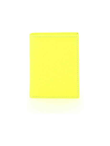 Fluo Leather Bifold Wallet COMME DES GARCONS WALLET JOHN JULIA.