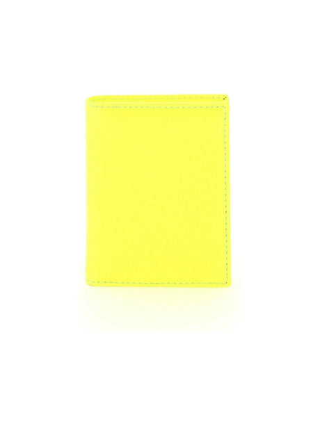 Fluo Leather Bifold Wallet COMME DES GARCONS WALLET JOHN JULIA.