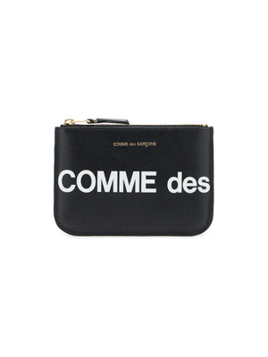 Comme des Garçons Embossed Leather Pouch-COMME DES GARÇONS WALLET-JOHN JULIA