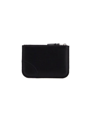 COMME DES GARCONS WALLET-Leather Pouch With Large Eyelet Detail -JOHN JULIA.