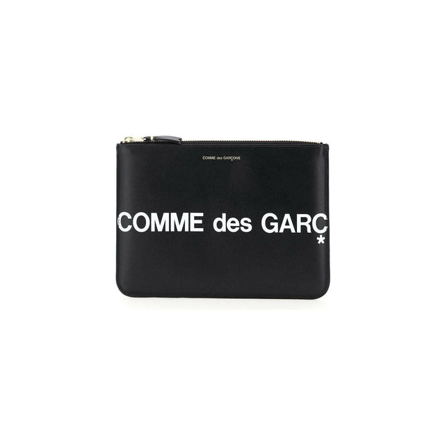 Leather Pouch With Logo COMME DES GARCONS WALLET JOHN JULIA.