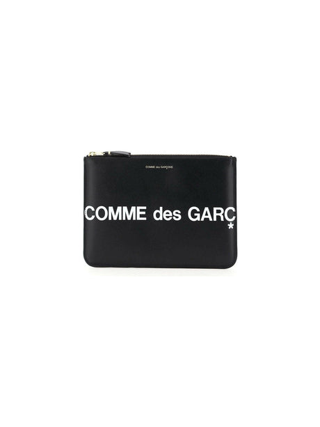 Leather Pouch With Logo COMME DES GARCONS WALLET JOHN JULIA.