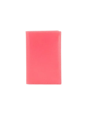 COMME DES GARÇONS WALLET-Leather Super Fluo Wallet Portfolio-JOHN JULIA