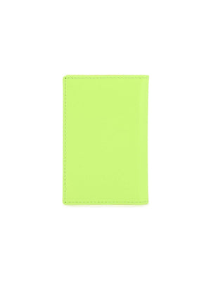 COMME DES GARÇONS WALLET-Leather Super Fluo Wallet Portfolio-JOHN JULIA