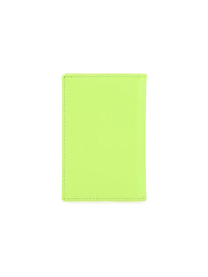 COMME DES GARÇONS WALLET-Leather Super Fluo Wallet Portfolio-JOHN JULIA