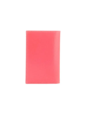 COMME DES GARÇONS WALLET-Leather Super Fluo Wallet Portfolio-JOHN JULIA