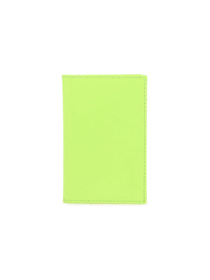 COMME DES GARÇONS WALLET-Leather Super Fluo Wallet Portfolio-JOHN JULIA