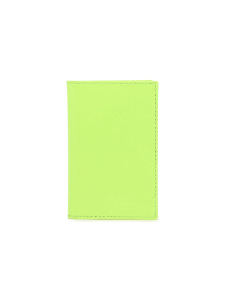 COMME DES GARÇONS WALLET-Leather Super Fluo Wallet Portfolio-JOHN JULIA