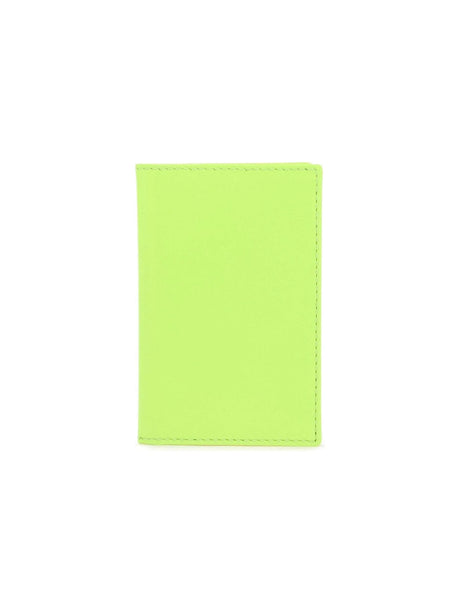 COMME DES GARÇONS WALLET-Leather Super Fluo Wallet Portfolio-JOHN JULIA