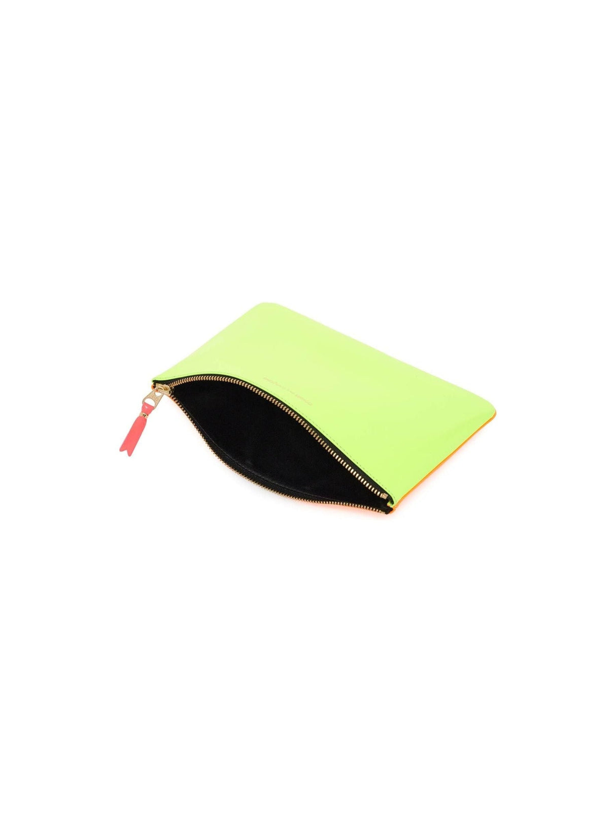 COMME DES GARÇONS WALLET-Leather Super Fluo Pouch-JOHN JULIA