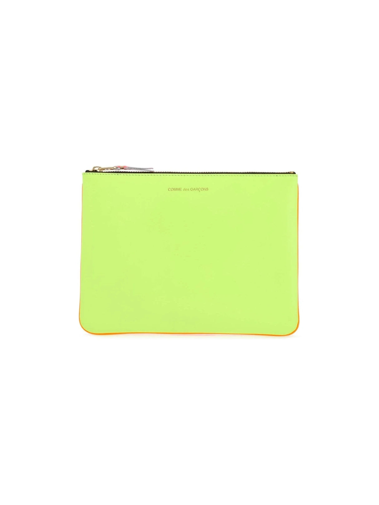 COMME DES GARÇONS WALLET-Leather Super Fluo Pouch-JOHN JULIA