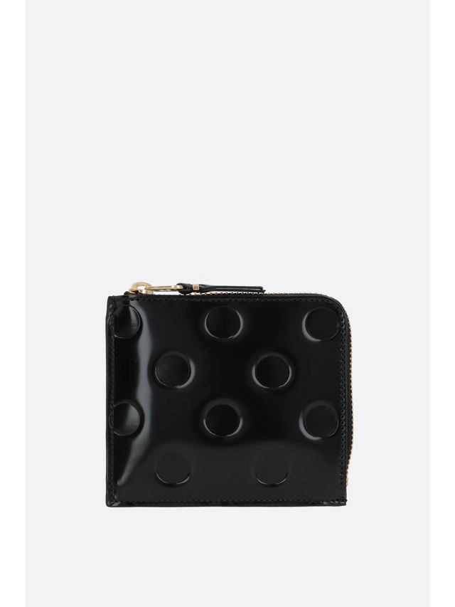 Polka Dot Embossed Wallet-COMME des GARÇONS WALLET-JOHN JULIA