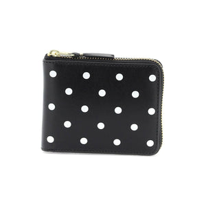 Polka Dot Zip Around Wallet COMME DES GARCONS WALLET JOHN JULIA.