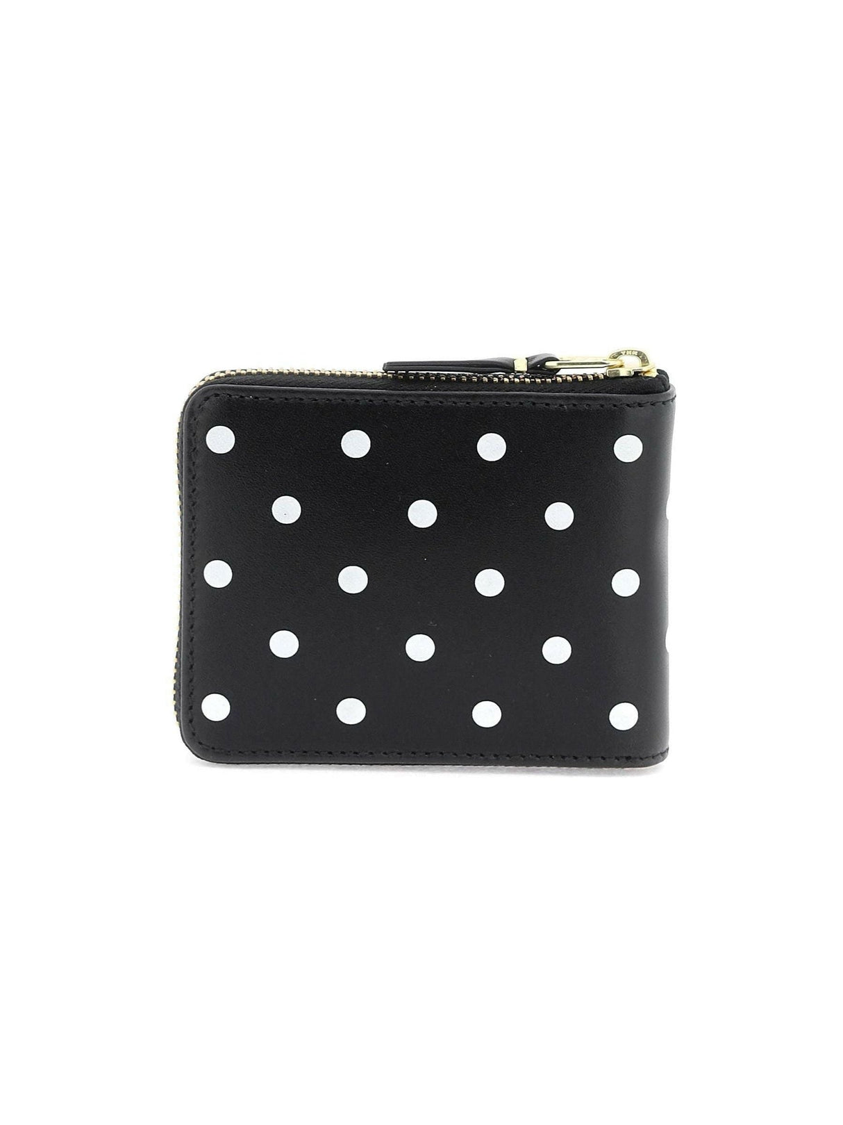 Polka Dot Zip Around Wallet COMME DES GARCONS WALLET JOHN JULIA.