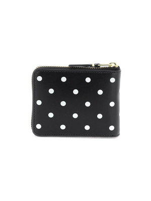 Polka Dot Zip Around Wallet COMME DES GARCONS WALLET JOHN JULIA.