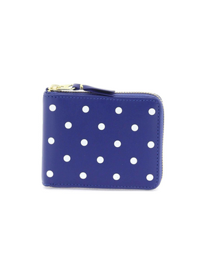 Polka Dot Zip Around Wallet COMME DES GARCONS WALLET JOHN JULIA.