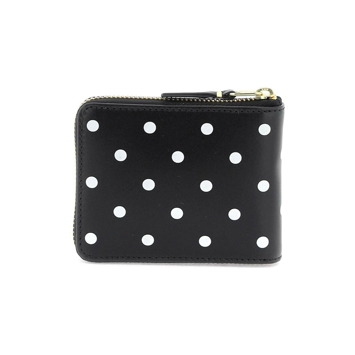 Polka Dot Zip Around Wallet COMME DES GARCONS WALLET JOHN JULIA.