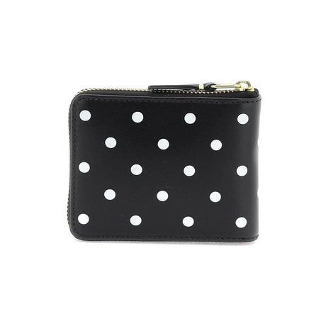 Polka Dot Zip Around Wallet COMME DES GARCONS WALLET JOHN JULIA.