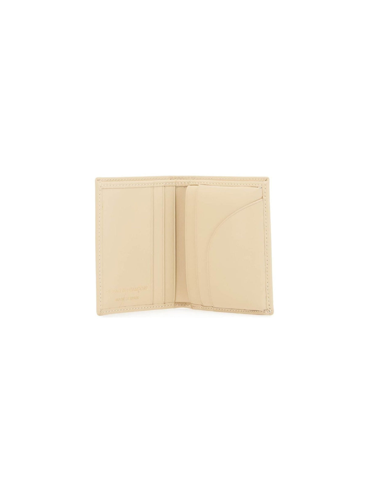 COMME DES GARÇONS WALLET-Small Bi-fold Leather Wallet-JOHN JULIA