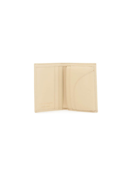 COMME DES GARÇONS WALLET-Small Bi-fold Leather Wallet-JOHN JULIA