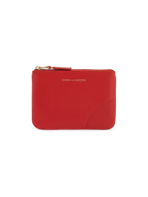 COMME DES GARCONS WALLET-Small Smooth Leather Pouch -JOHN JULIA.