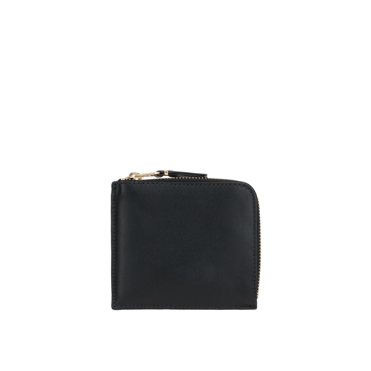 Smooth Leather Half-Zip Wallet-COMME DES GARÇONS WALLET-JOHN JULIA