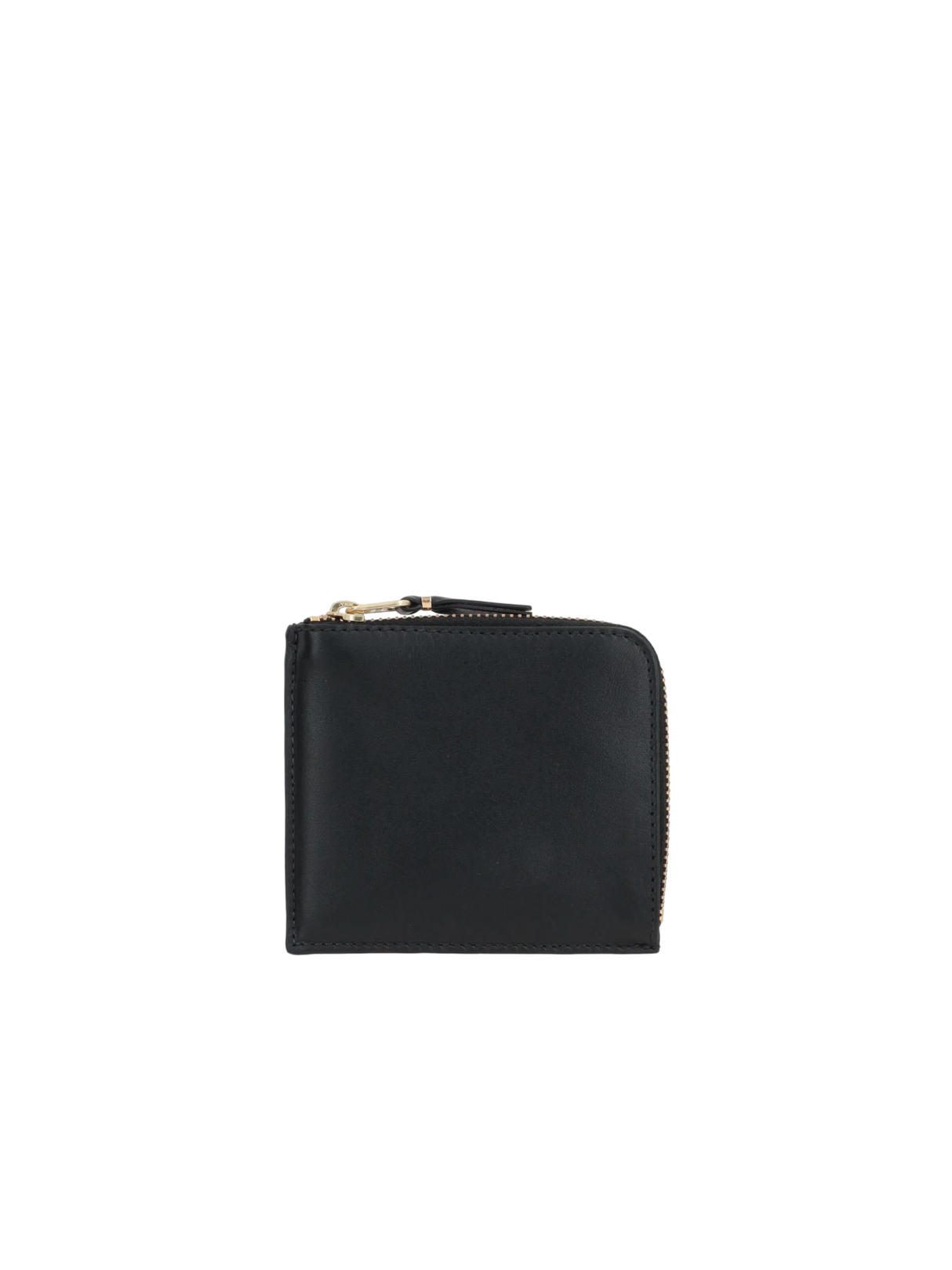 Smooth Leather Half-Zip Wallet-COMME DES GARÇONS WALLET-JOHN JULIA