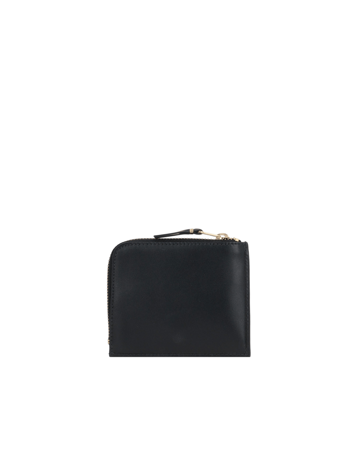 COMME DES GARÇONS WALLET-Smooth Leather Half-Zip Wallet-JOHN JULIA