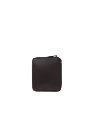 Smooth Leather Small Zip-Around Wallet-COMME DES GARÇONS WALLET-JOHN JULIA