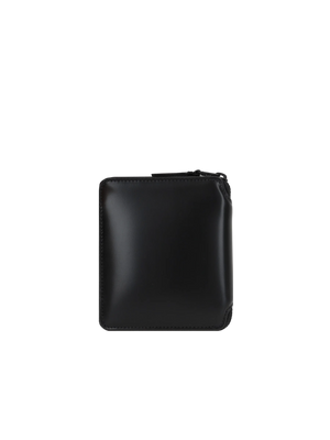 COMME DES GARÇONS WALLET-Smooth Leather Small Zip-Around Wallet-JOHN JULIA