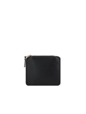 Smooth Leather Small Zip-Around Wallet-COMME DES GARÇONS WALLET-JOHN JULIA