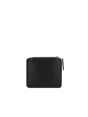 Smooth Leather Small Zip-Around Wallet-COMME DES GARÇONS WALLET-JOHN JULIA