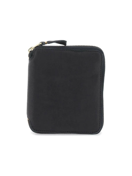 COMME DES GARÇONS WALLET-Washed Leather Zip Around Wallet-JOHN JULIA