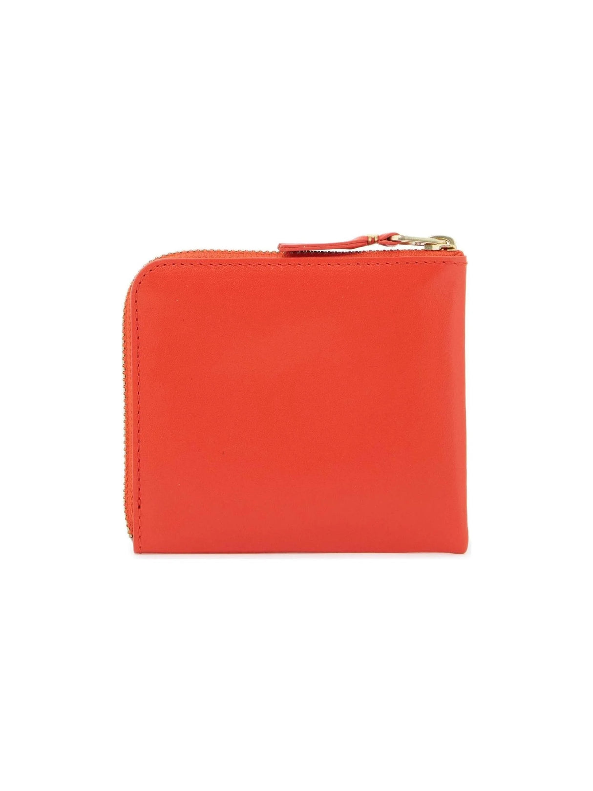 COMME DES GARÇONS WALLET-Zip-Around Leather Wallet Portfolio-JOHN JULIA