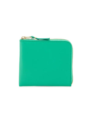 Zip-Around Leather Wallet Portfolio - OS - Unisex > Unisex accessories > Wallets