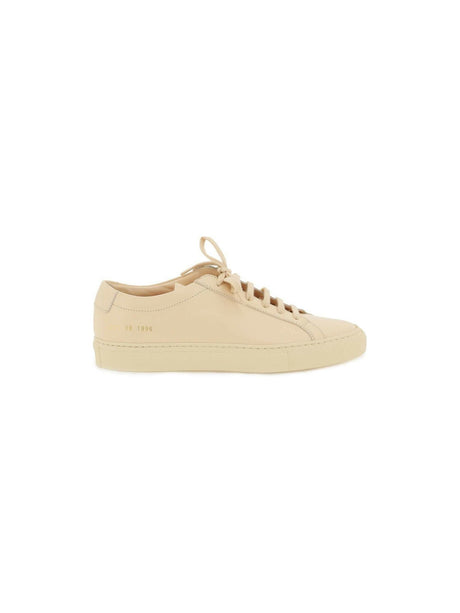 Apricot Original Achilles Low-Top Leather Sneakers COMMON PROJECTS JOHN JULIA.