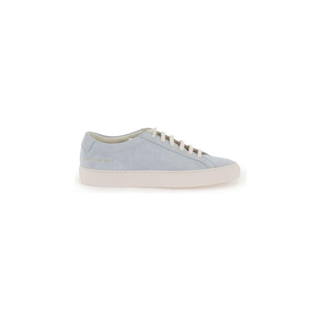 Baby Blue Original Achilles Low-Top Suede Sneakers COMMON PROJECTS JOHN JULIA.