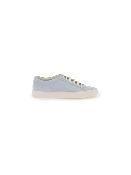 Baby Blue Original Achilles Low-Top Suede Sneakers COMMON PROJECTS JOHN JULIA.