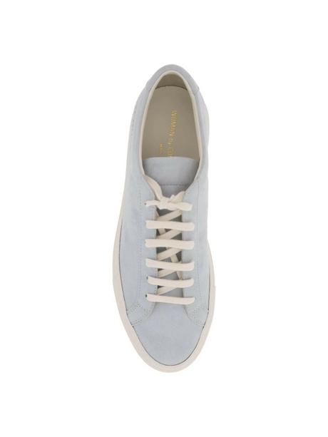 Baby Blue Original Achilles Low-Top Suede Sneakers COMMON PROJECTS JOHN JULIA.