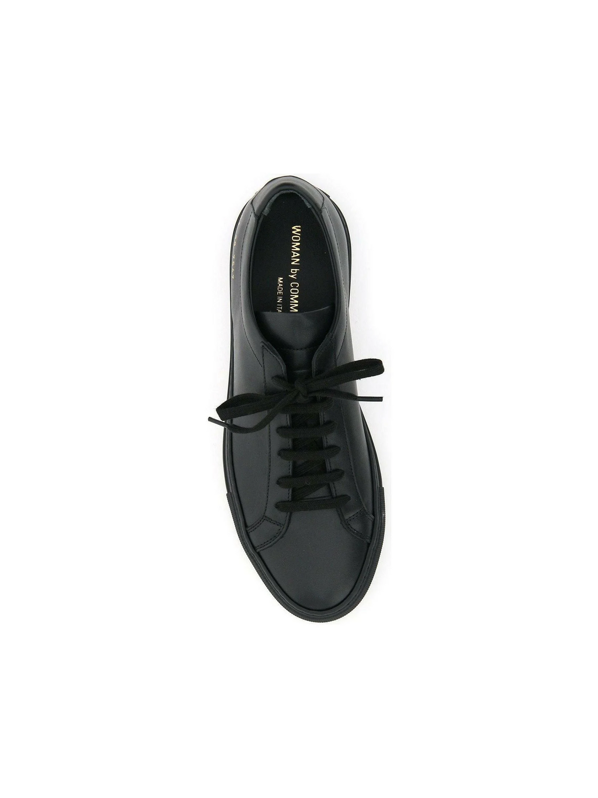 Black Original Achilles Low-Top Leather Sneakers COMMON PROJECTS JOHN JULIA.