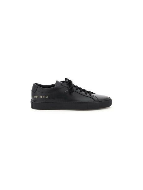 Black Original Achilles Low-Top Leather Sneakers COMMON PROJECTS JOHN JULIA.