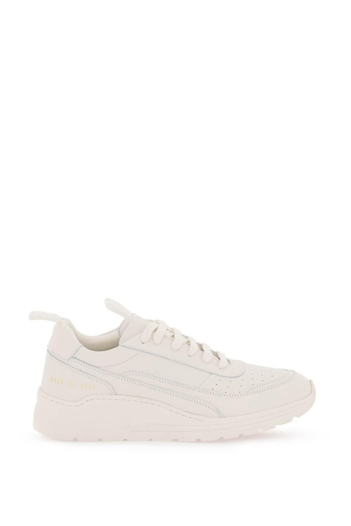 Track 90 Leather Low-Top Sneakers COMMON PROJECTS JOHN JULIA.