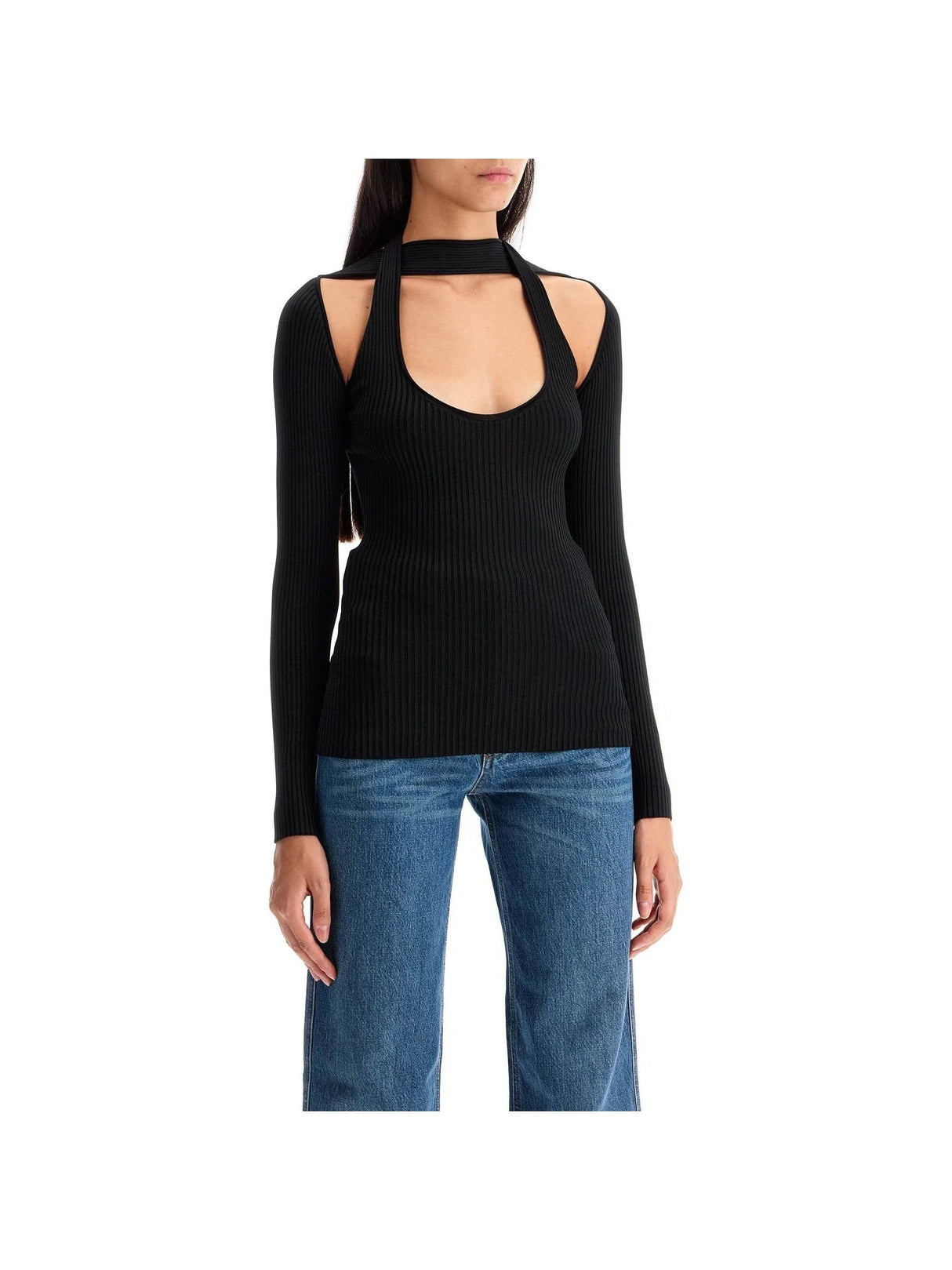 COPERNI-"Knit Top With Cut Out -JOHN JULIA.