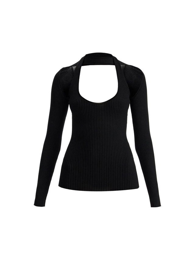 COPERNI-"Knit Top With Cut Out -JOHN JULIA.