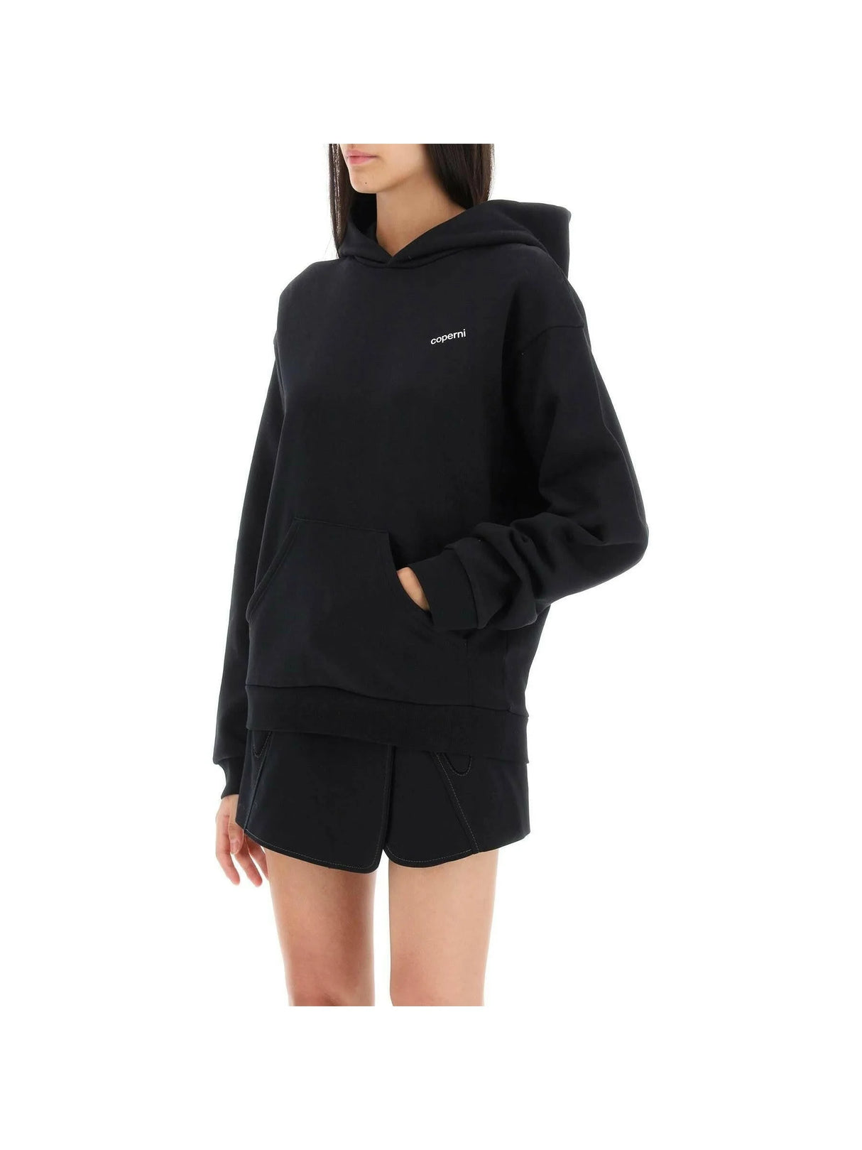 Loose Fit Cotton Logo Hoodie COPERNI