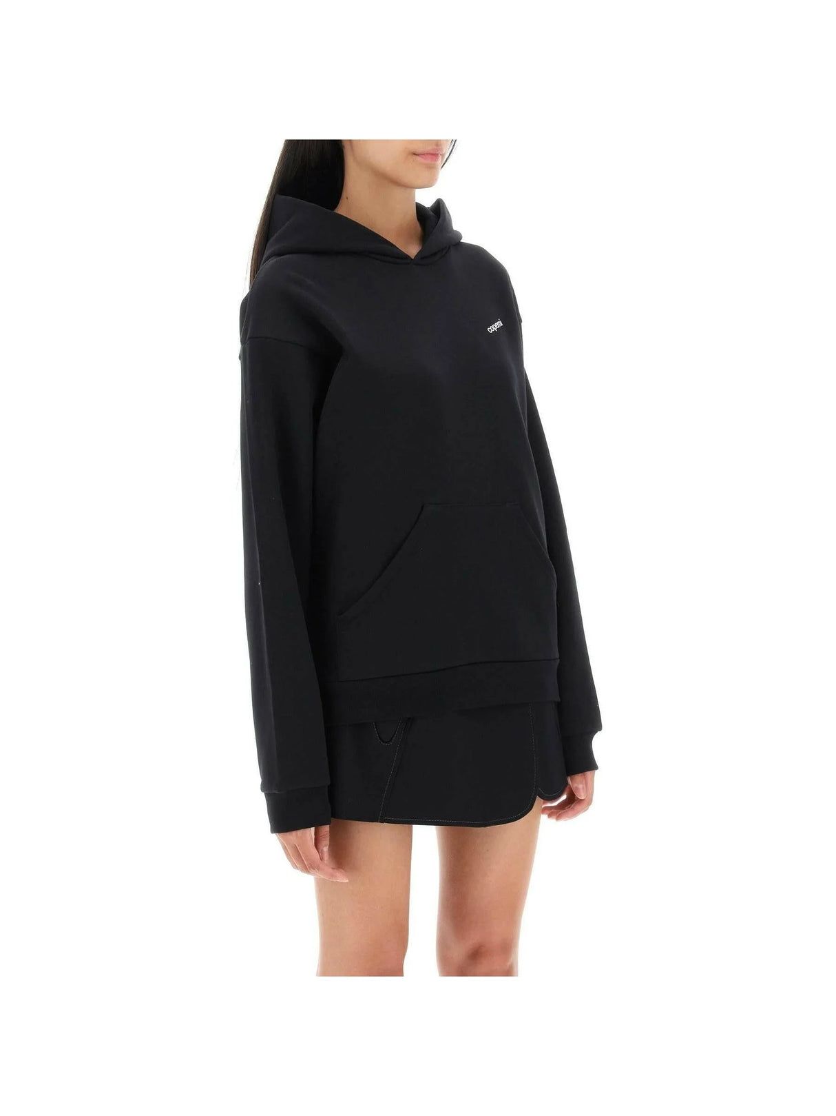 Loose Fit Cotton Logo Hoodie COPERNI