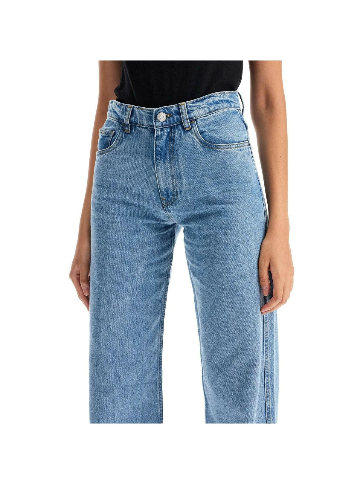 COPERNI-Wide Leg Vintage Wash Jeans-JOHN JULIA